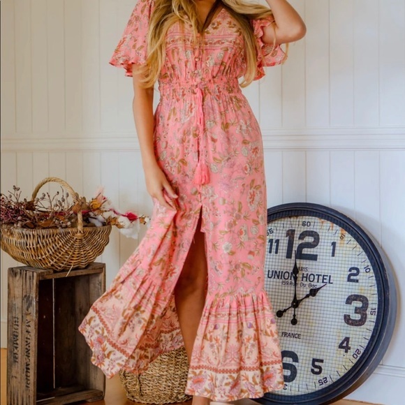 Boho Floral Dress - Picture 2 of 14
